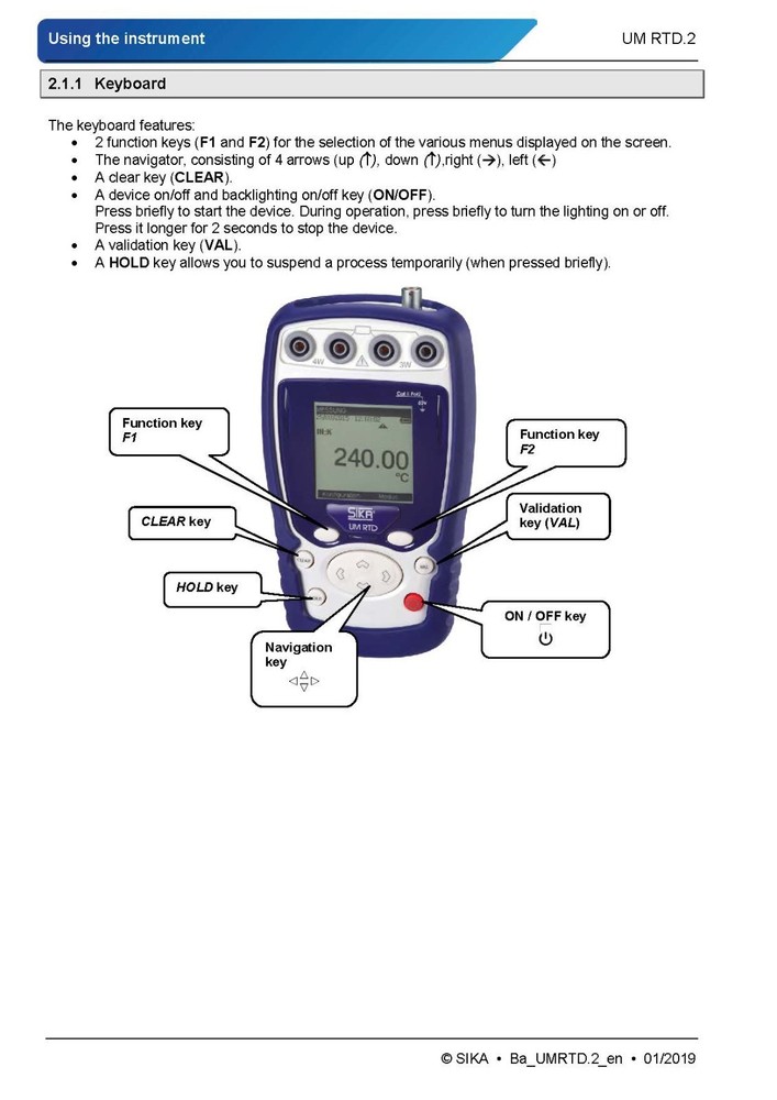 Process RTD Calibrator – Temp Simulator & Meas Meter, ±0.012% Accuracy, UM RTD.2