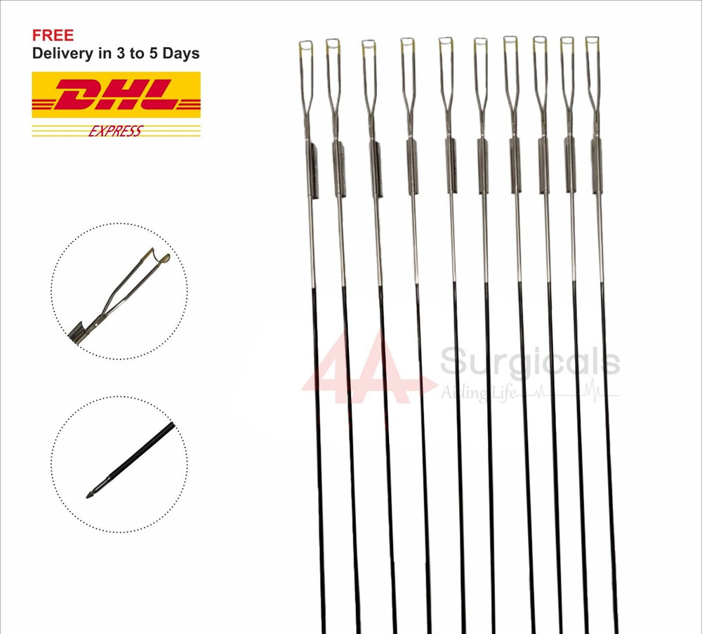 4A MONOPOLAR CUTTING LOOP SINGLE STEM (SET OF 30)