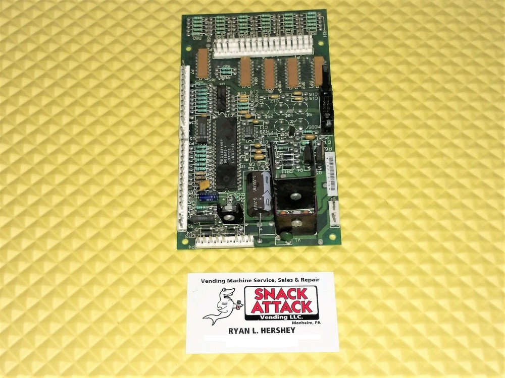 USI LANCE SNACK MACHINE CONTROL BOARD - Untested / Free Ship!