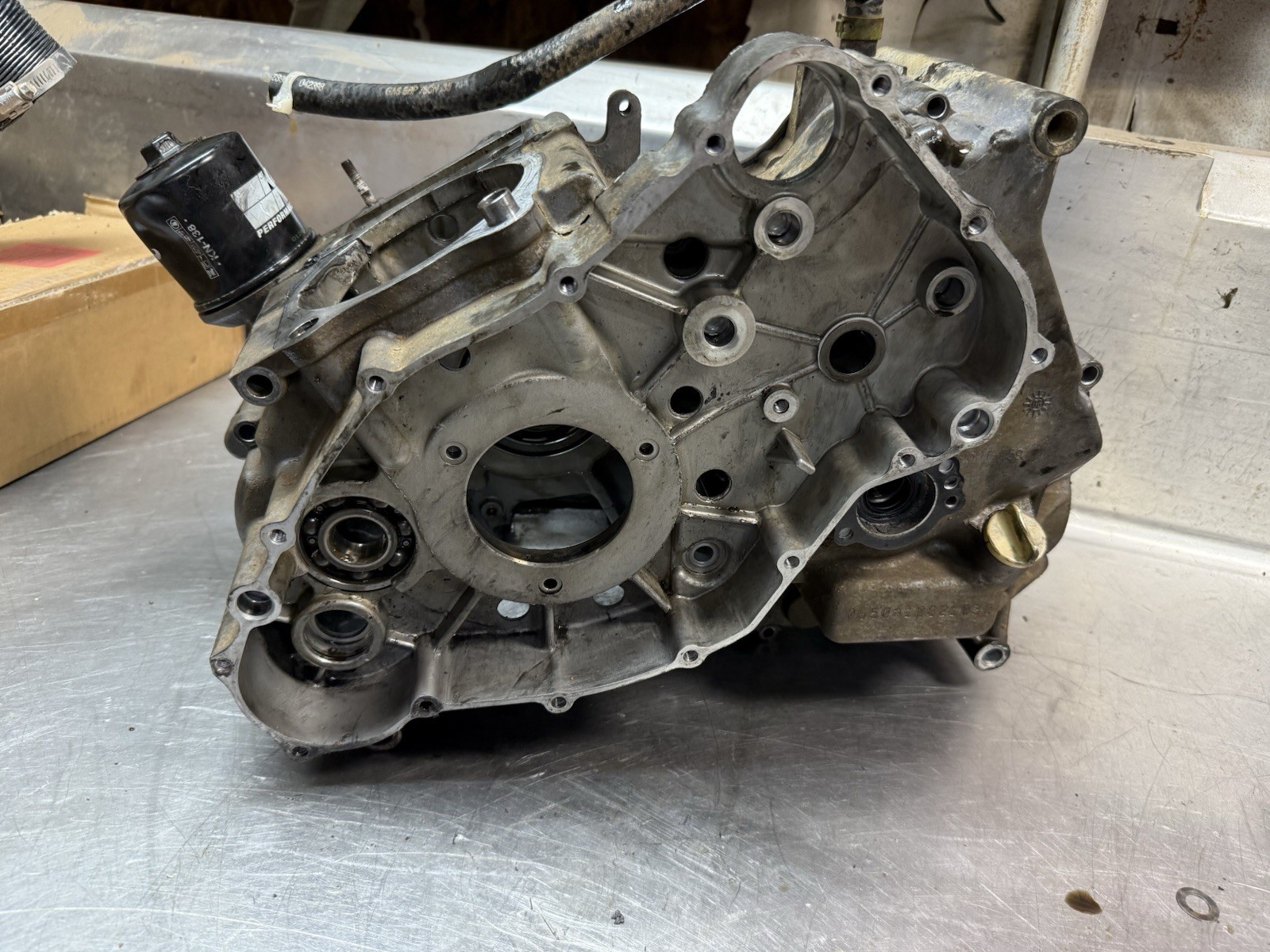 07 Arctic Cat 650 H1 OEM Engine Crankcase Motor Crank Cases Prowler XT 2006-2009