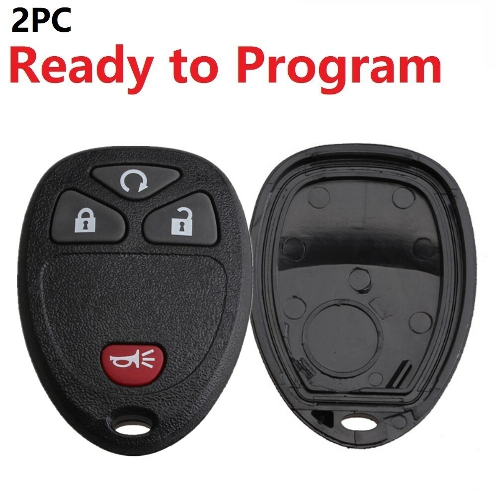 2 For 07 2008 2009 2010 2011 2012 2013 Chevy Silverado 1500 2500 Remote Key Fob
