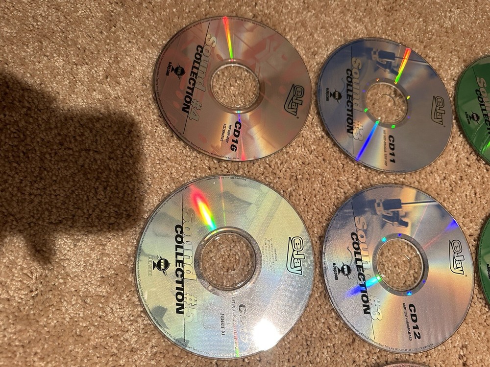 36 Ejay sample, Program discs. 100k+ samples dance rave hiphop techno