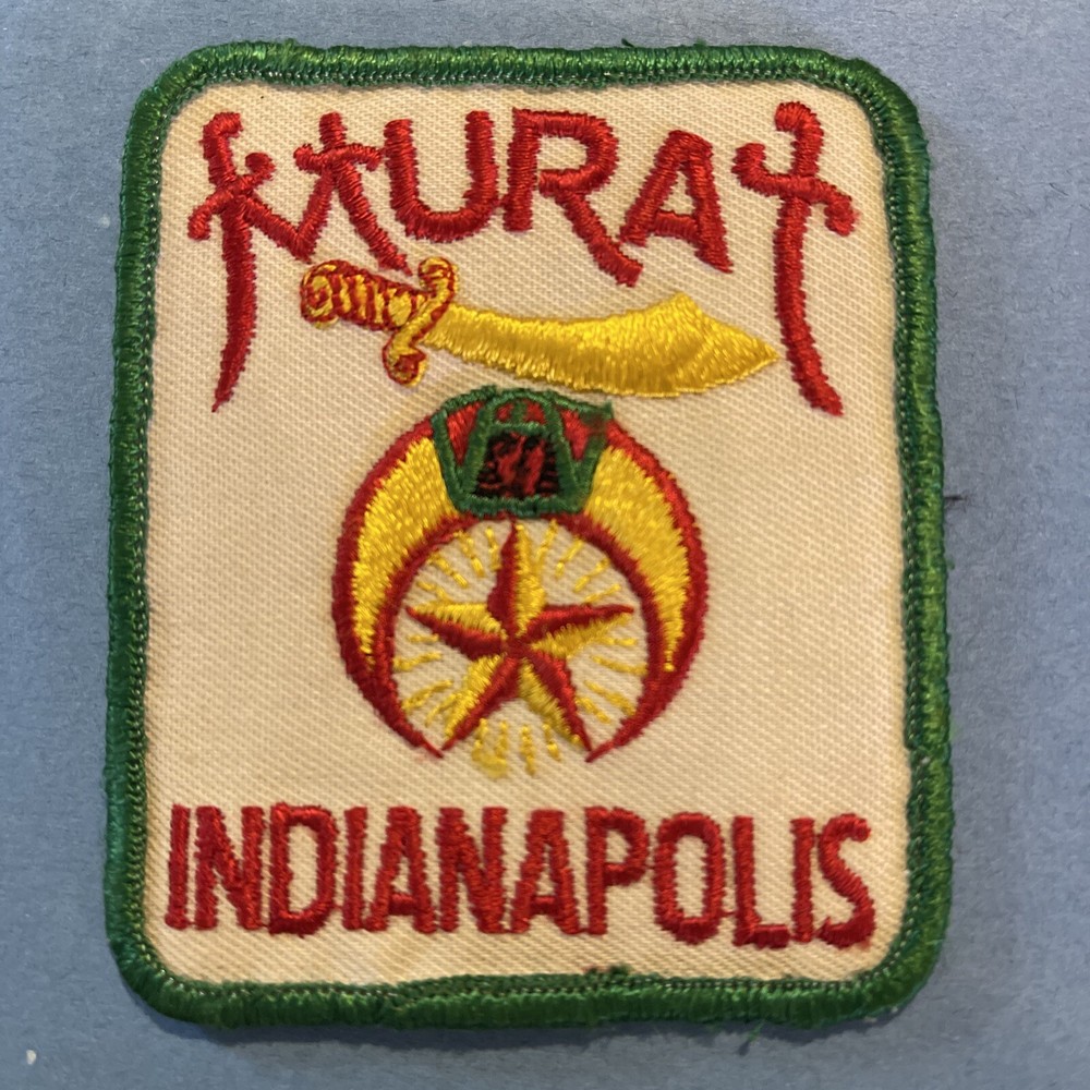 Murat Indianapolis Patch  - Collectable Shrine Freemasonry