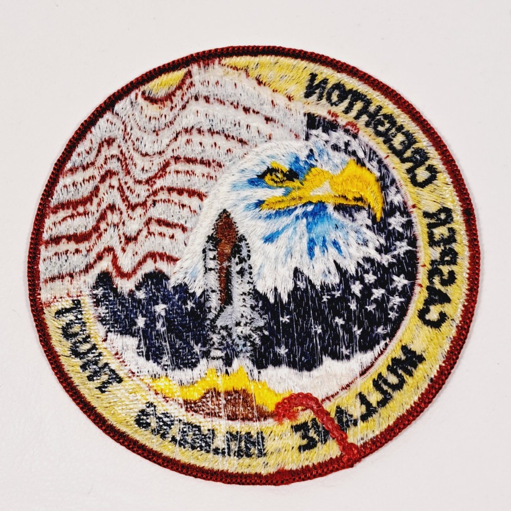 NASA Space Shuttle ATLANTIS STS-36 Mission 4" Crew Patch