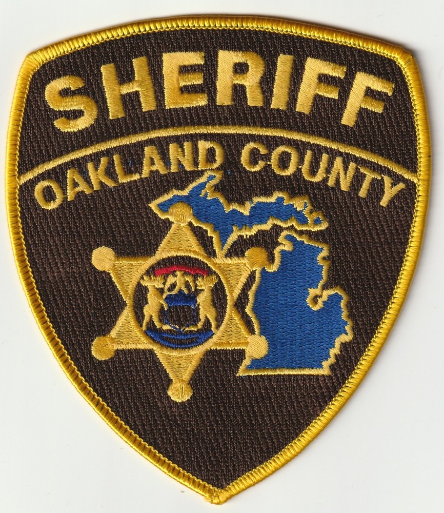 Oakland County, Michigan Sheriff - Current Style!