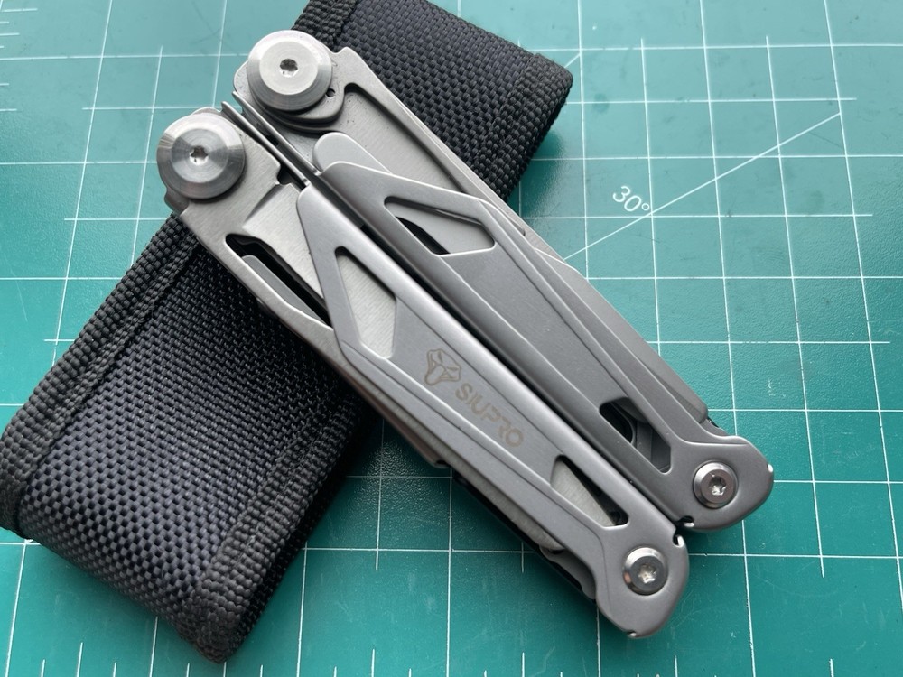 Siupro Multitool Knife Folding Folder Multi Tool Pliers Knife Very Clean EDC