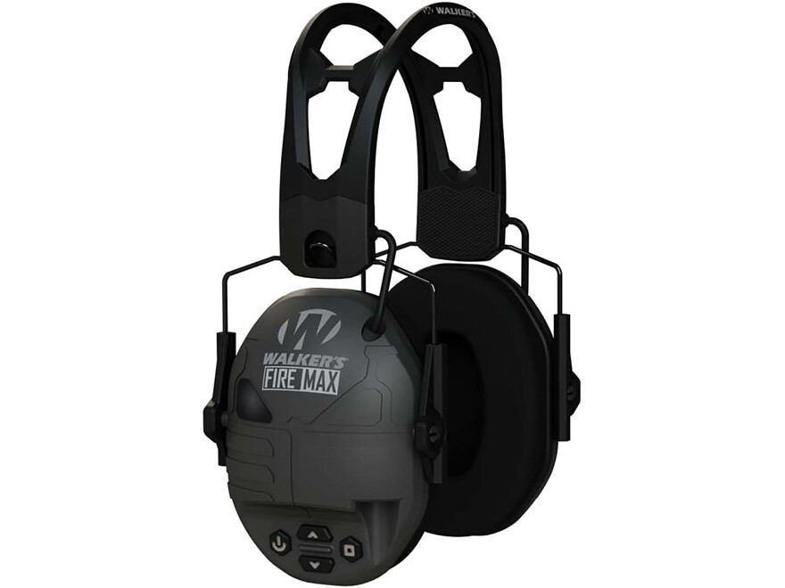 Walker's FireMax Electronic Ear Muffs Black