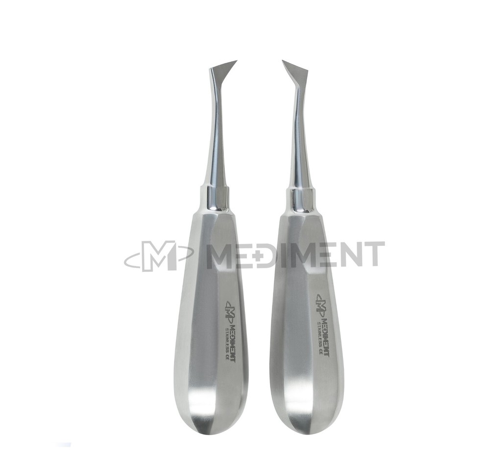 Dental Tooth Extraction Cryer Elevators Left & Right Surgical Root Instruments
