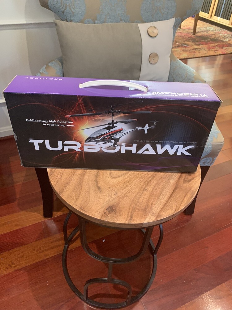 Protocol TurboHawk 3 Channel Remote Control RC Helicopter - New in Box