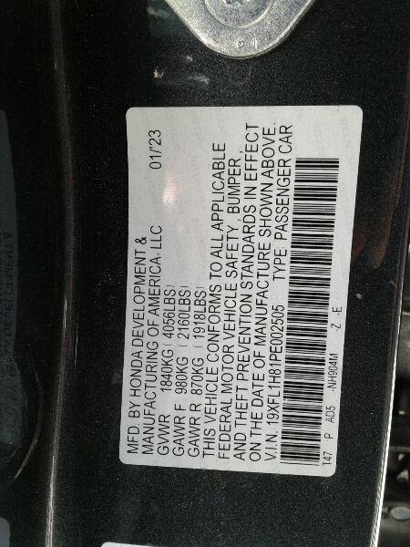 CIVIC 2023 Camera/Projector 118186