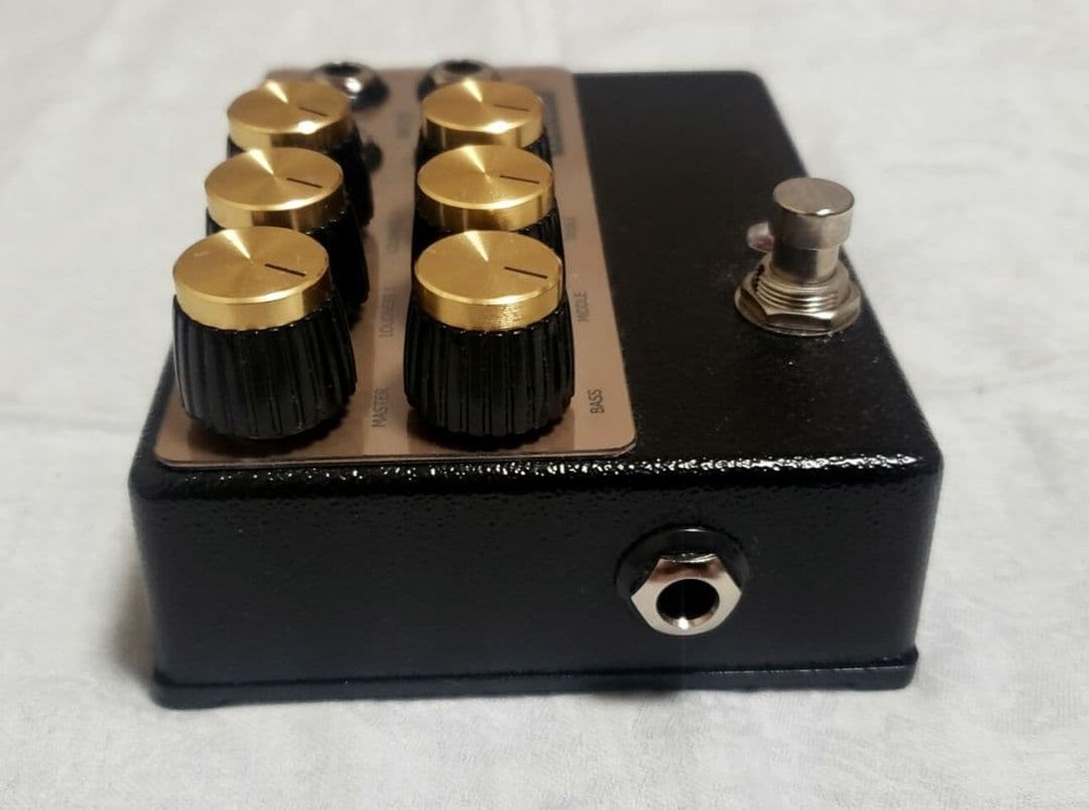 Verocity Effects PLEXIGLASS Marshall 1959 Emulator 8 Knobs Guitar Pedal