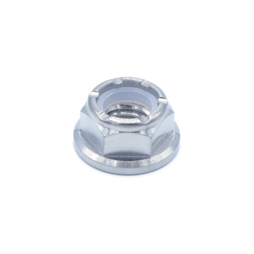 M8 x 1.25 Titanium Nyloc Nut