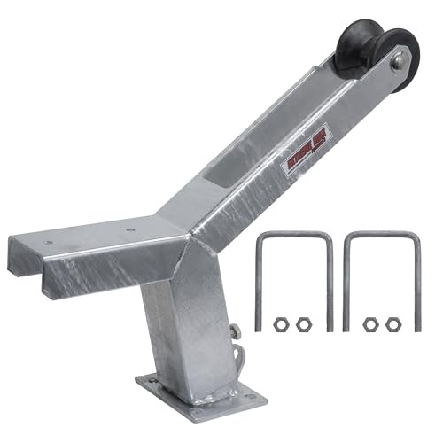 3006.6895 Adjustable Height Notched Fits 3"W x 4"H Trailer Frames Galvanized