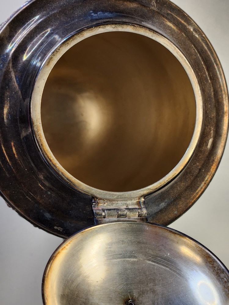 William Rogers Tea Pot hallmarked #3630 AVON Eagle Star Marked Needs Polished