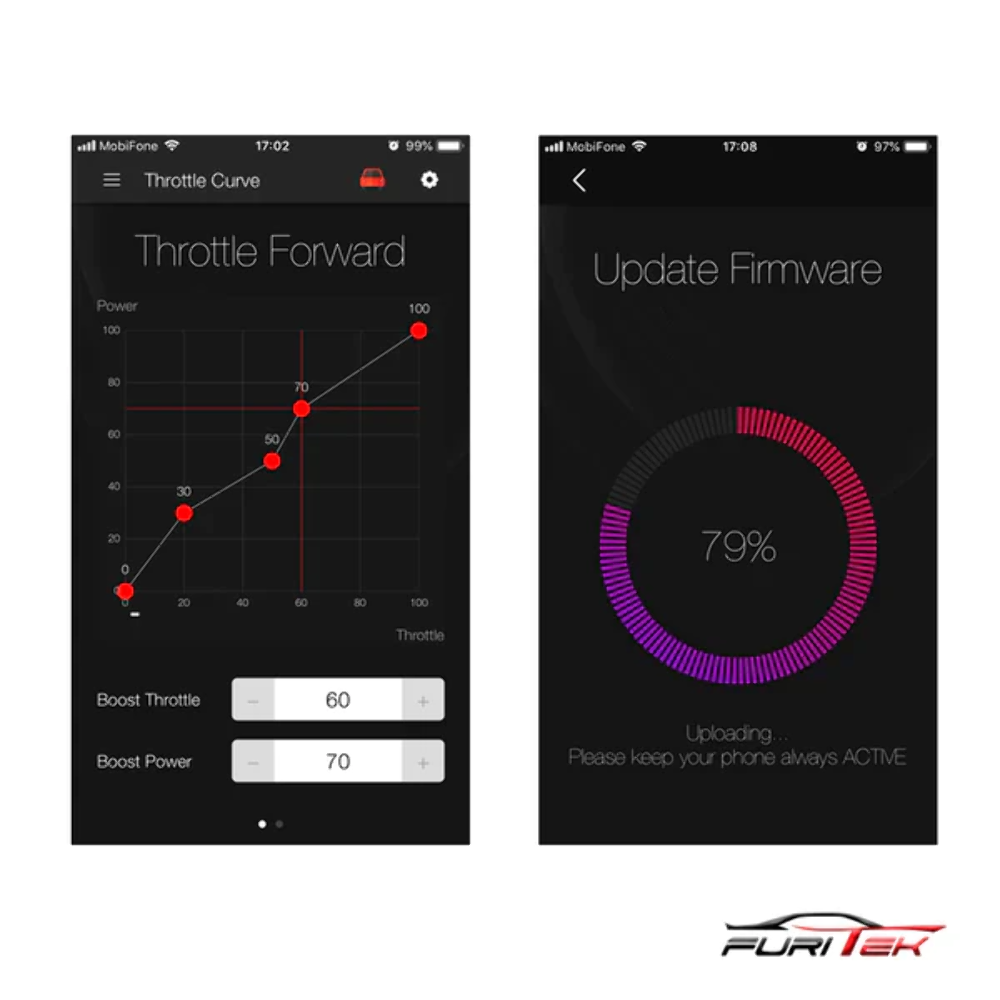 FURITEK BLUETOOTH MODULE FOR MOMENTUM/LIZARD ESC AND MAIN BOARDS