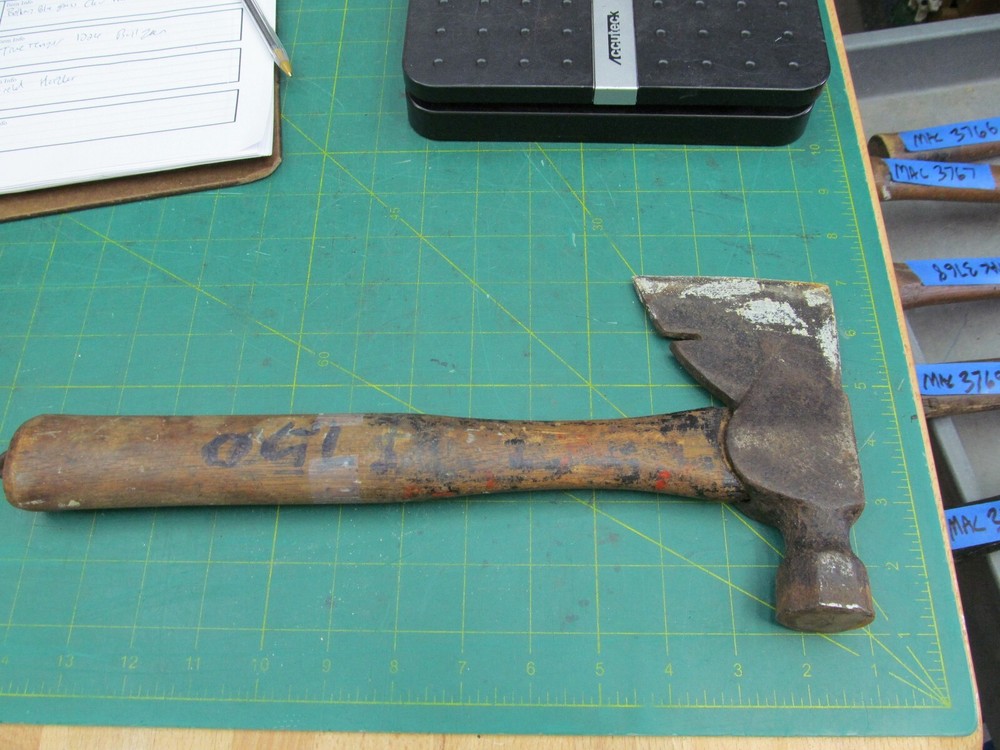 Vintage Half Hatchet Hammer w/ Phantom Bevels