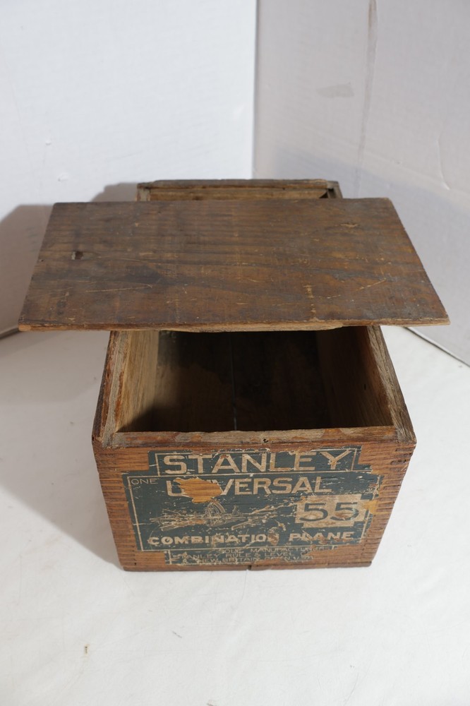 STANLEY # 55 PLANE COMPLETE & EXTRA'S WITH BOOK INSTRUCTIONS IN GREAT CONDITION