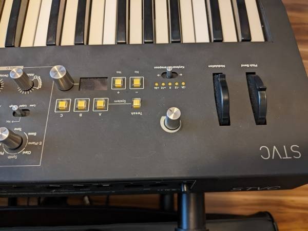 Waldorf STVC String Synthesizer and Vocoder Excellent Condition