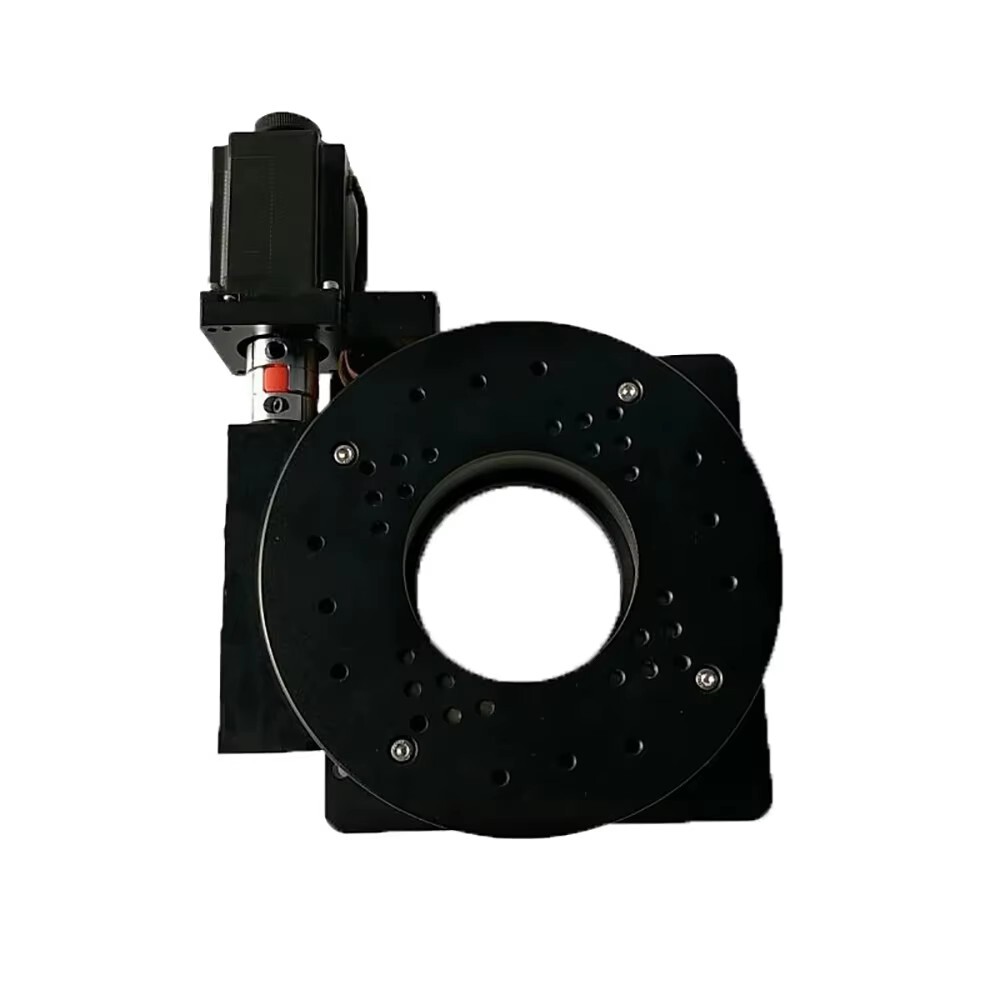 High Precision Electric Rotating Platform Stepping R Axis 360° Turntable Table