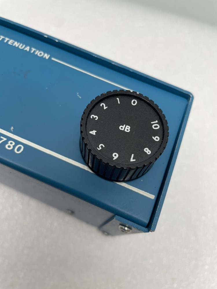TRILITHIC ATTENUATOR ADJUSTABLE ATTENUATION CONTROL BOX BMA-780 0-10dB