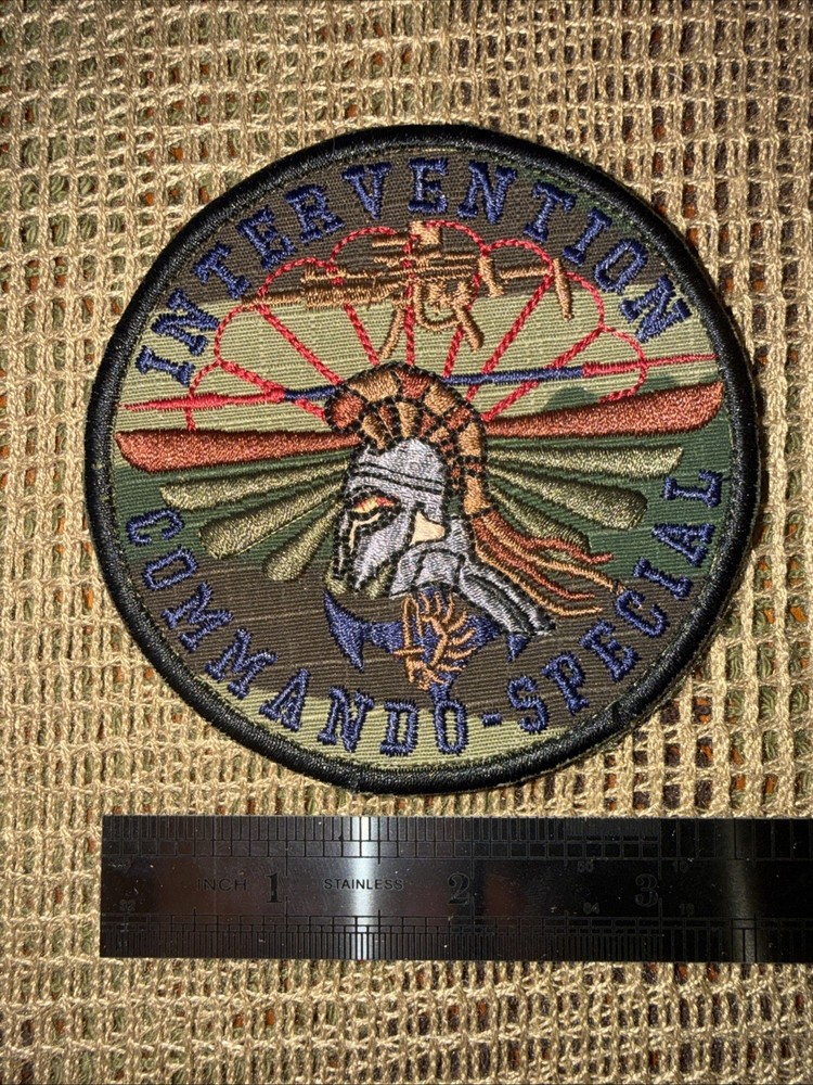French Foreign Legion Intervention Commando Special Afgan War Patch