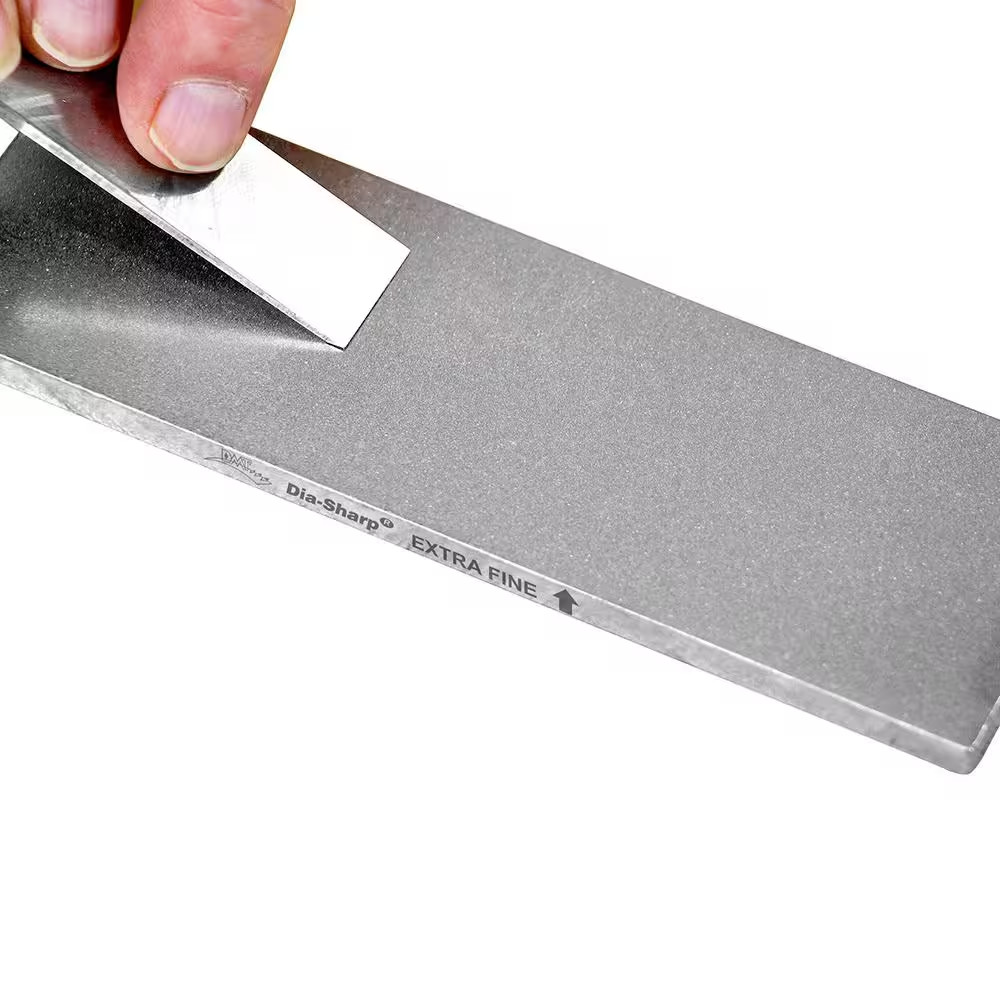 6 In. Dia-Sharp Bench Stone Extra-Fine Handheld Sharpener