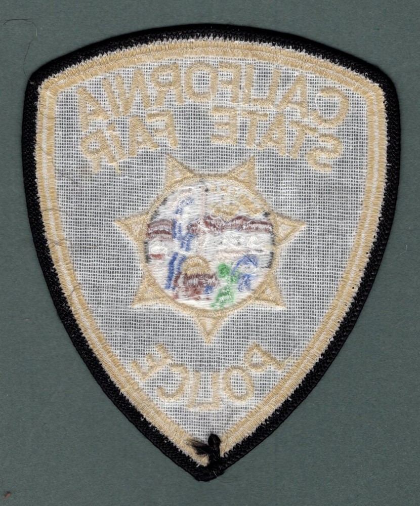 California State Fair Police Patch