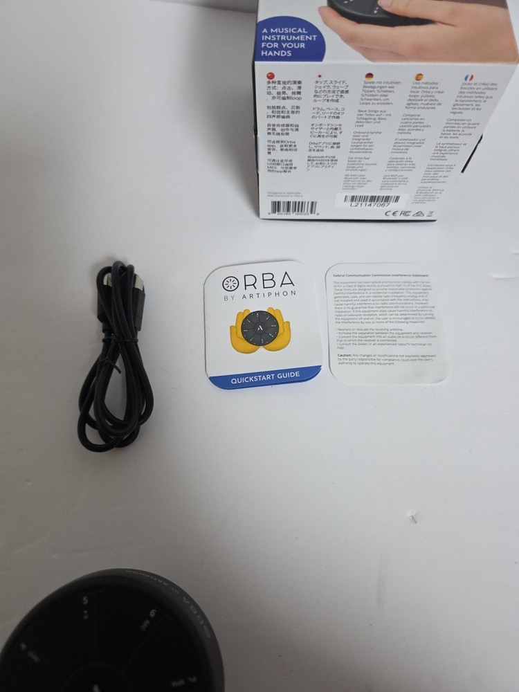 ORBA by Artiphon Midi Keyboard Controller with USB Cable