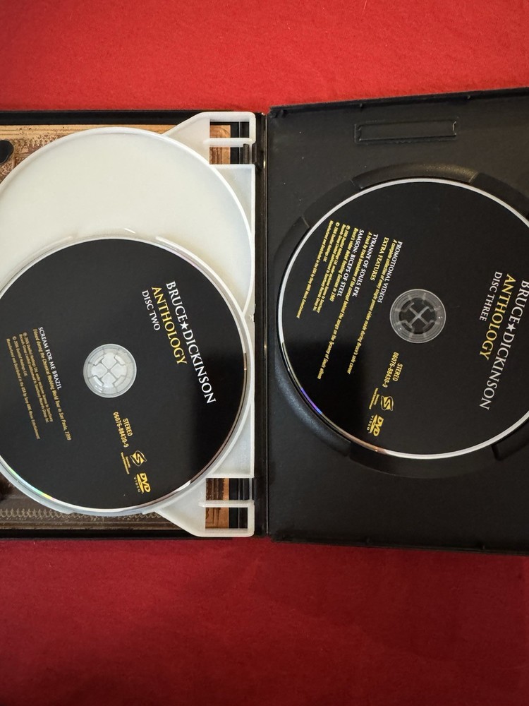 Bruce Dickinson Anthology Three Dvd Set