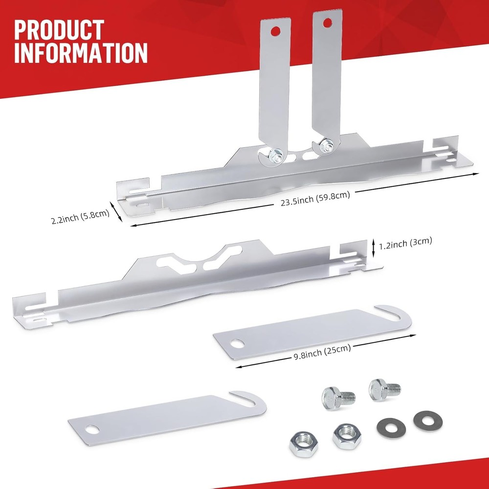 2Pack Wheel Alignment Tool with Connection Sheet, 2025 Upgraded Toe Alignment To