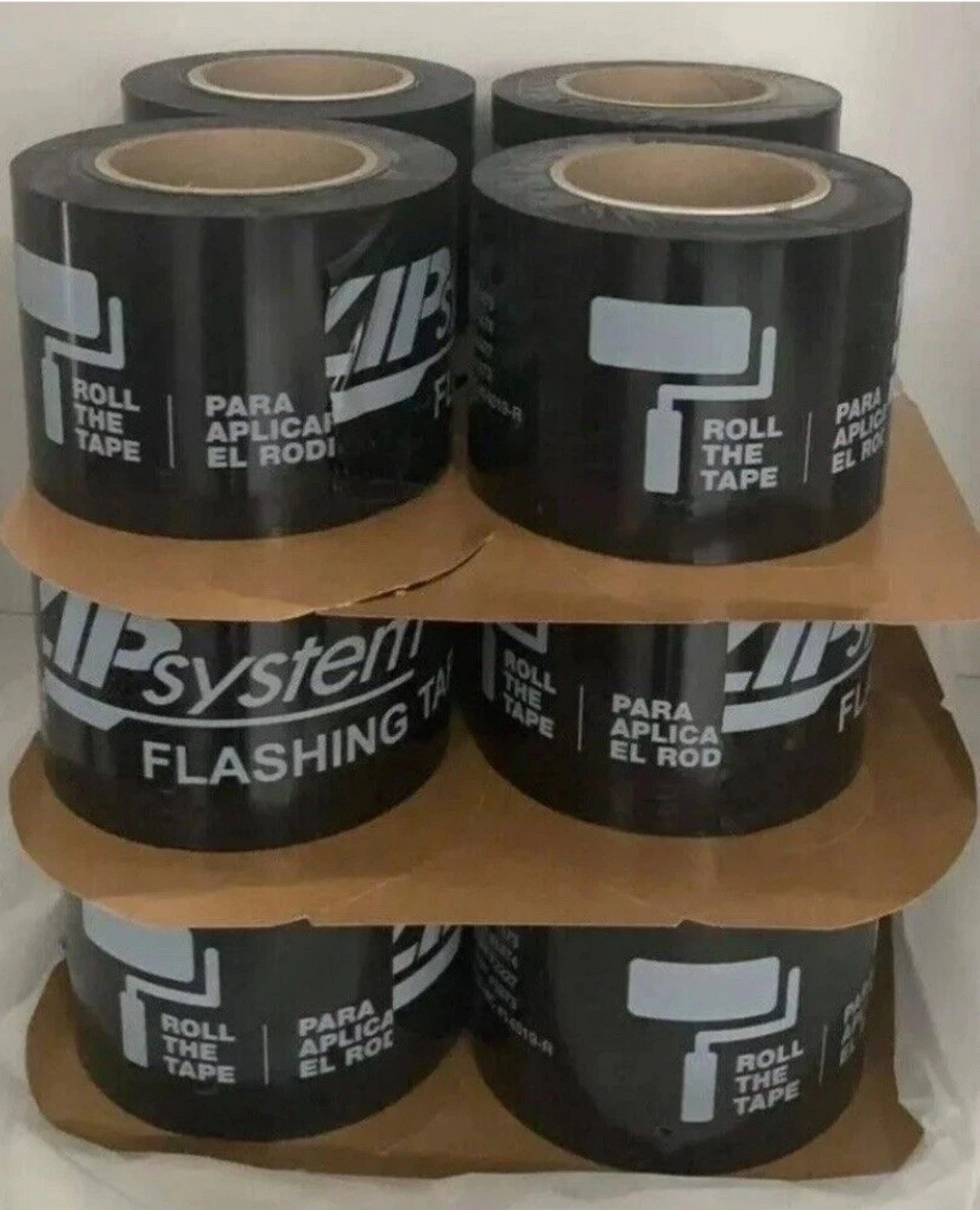 ZIP System Huber Flashing Tape 3.75inches X 90Feet. 12 count !READ DESCRIPTION!