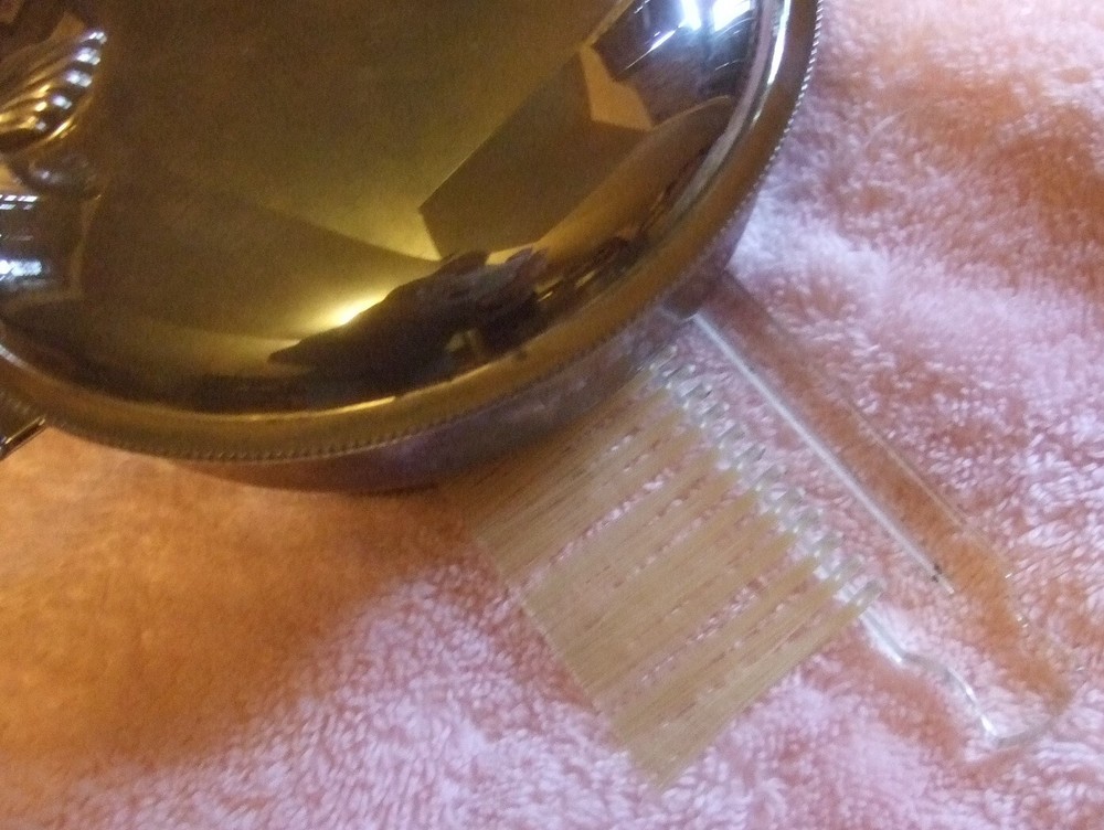 1950's Tableware Silverplate Crumb Holder With Handle