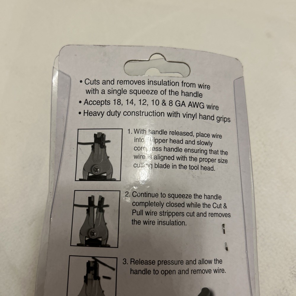 PERFORMANCE TOOL CUT AND PULL WIRE STRIPPER W200