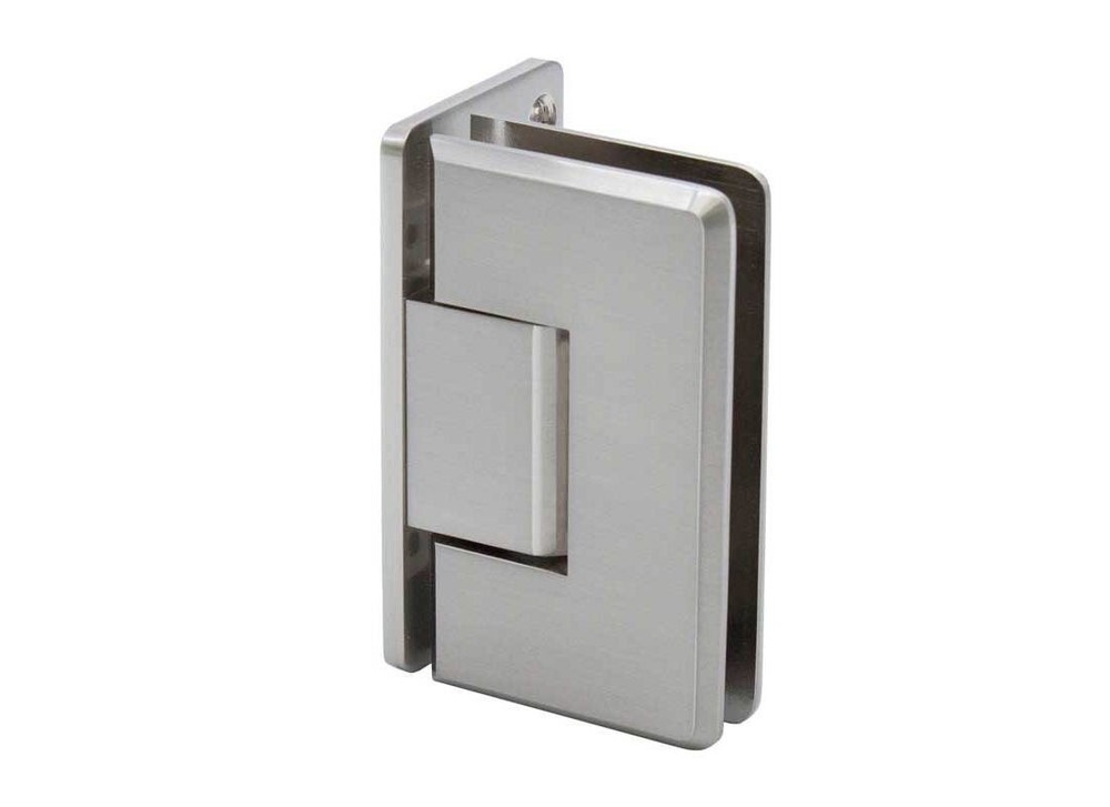 FHC Preston Adjustable Hinge Brass Material Wall Mount Brushed Nickel Finish