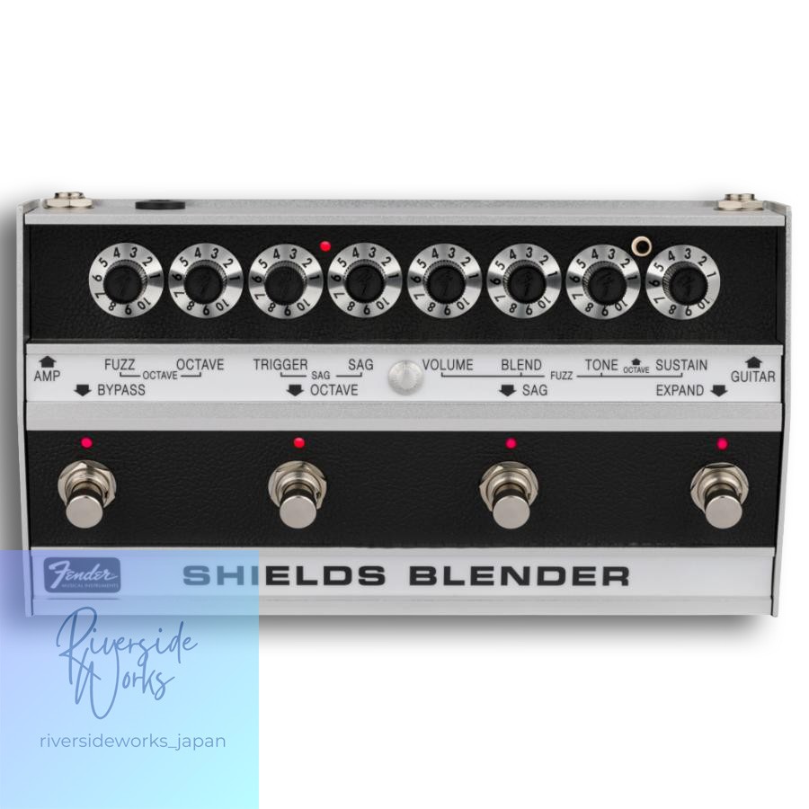 Fender Shields Blender Fuzz Blender Guitar Effect Pedal