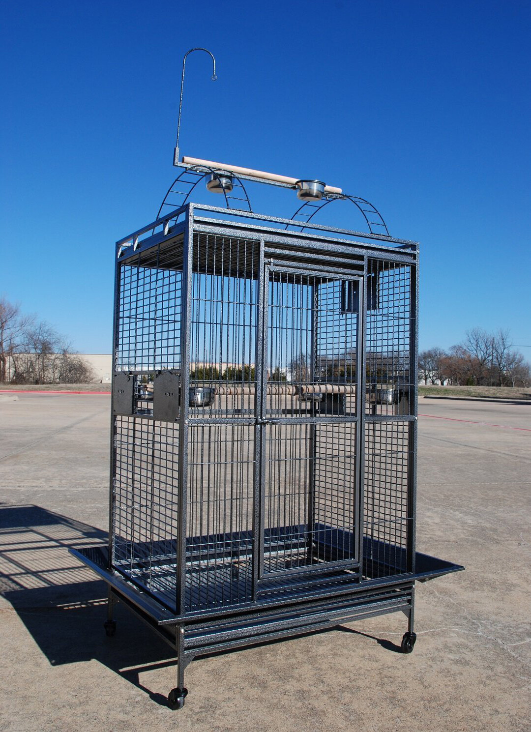 32"Lx23"Wx66"H EXTRA LARGE Parrot Cage For Macaw Cockatoo African Grey Finch 195