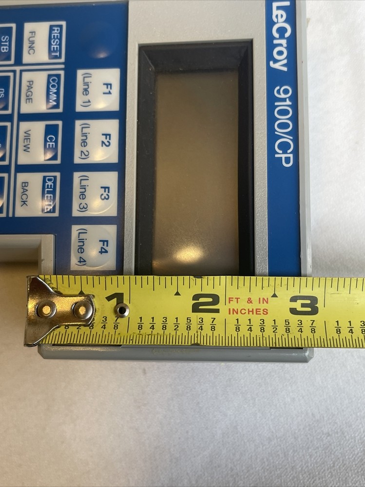 R176609 LeCroy 9100/CP Termiflex Arbitrary Function Generator Keypad