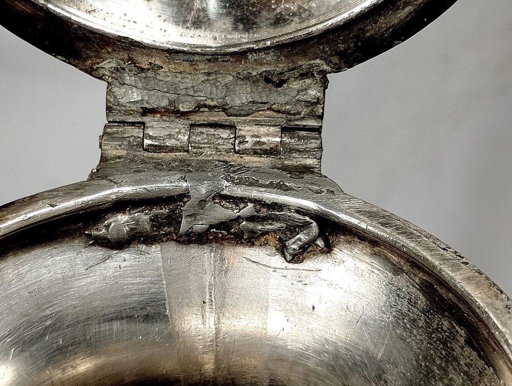 Old Vintage Ornate Silver Plated Teapot Tarnished Engraved Unique Designs