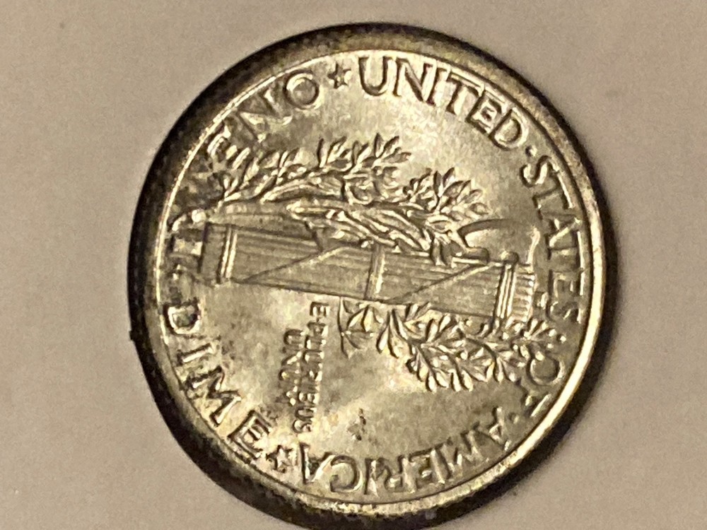 1935 10C Mercury Dime BU