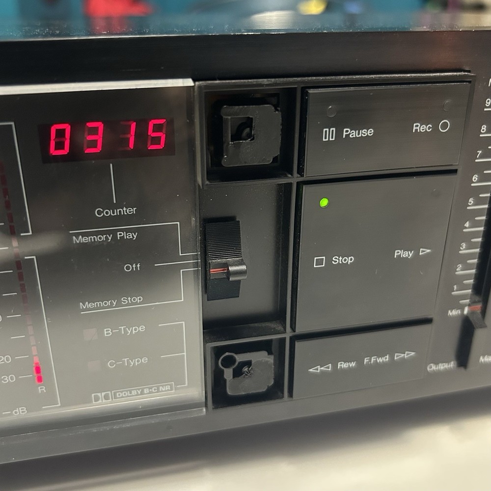 Nakamichi BX-2 2 Head Cassette Deck Working Tested