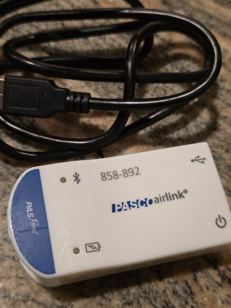 PASCO Force Sensor PS-2104 with PASPORT interface Airlink PS-3200