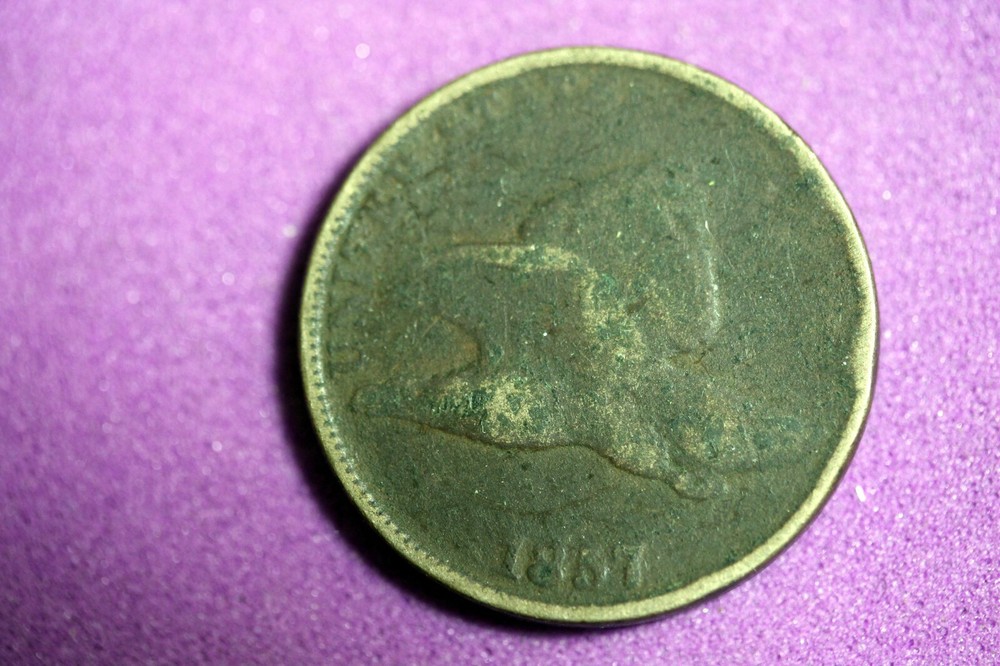 Estate Find 1857 - Flying Eagle Cent!! #J24932