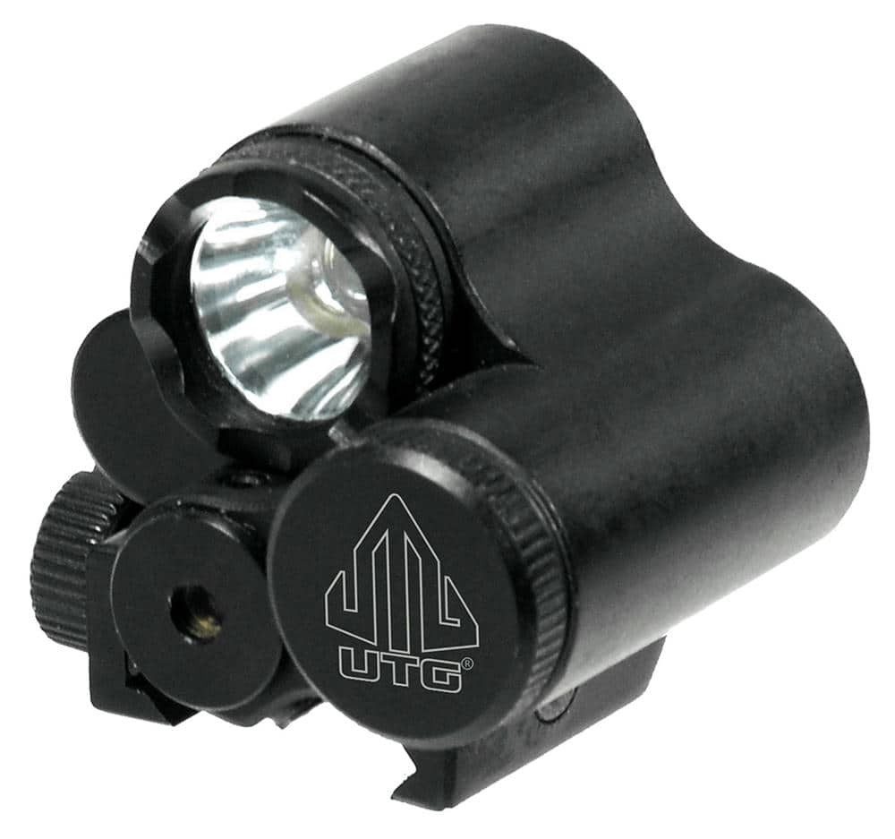 UTG Sub-Compact LED Light With Aiming Adjustable Red Laser - LT-ELP28R