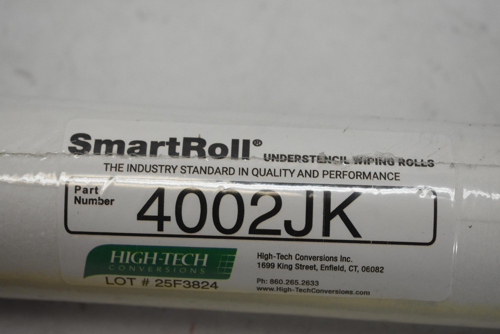 JNJ Smartroll High-Tech Conversions SmartRoll Understencil Wiping Roll 4002JK