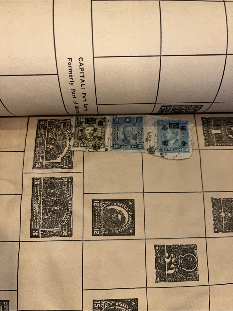 The Modern Collectors Postage Stamp Album Whitman Publishing is Used Age Damage