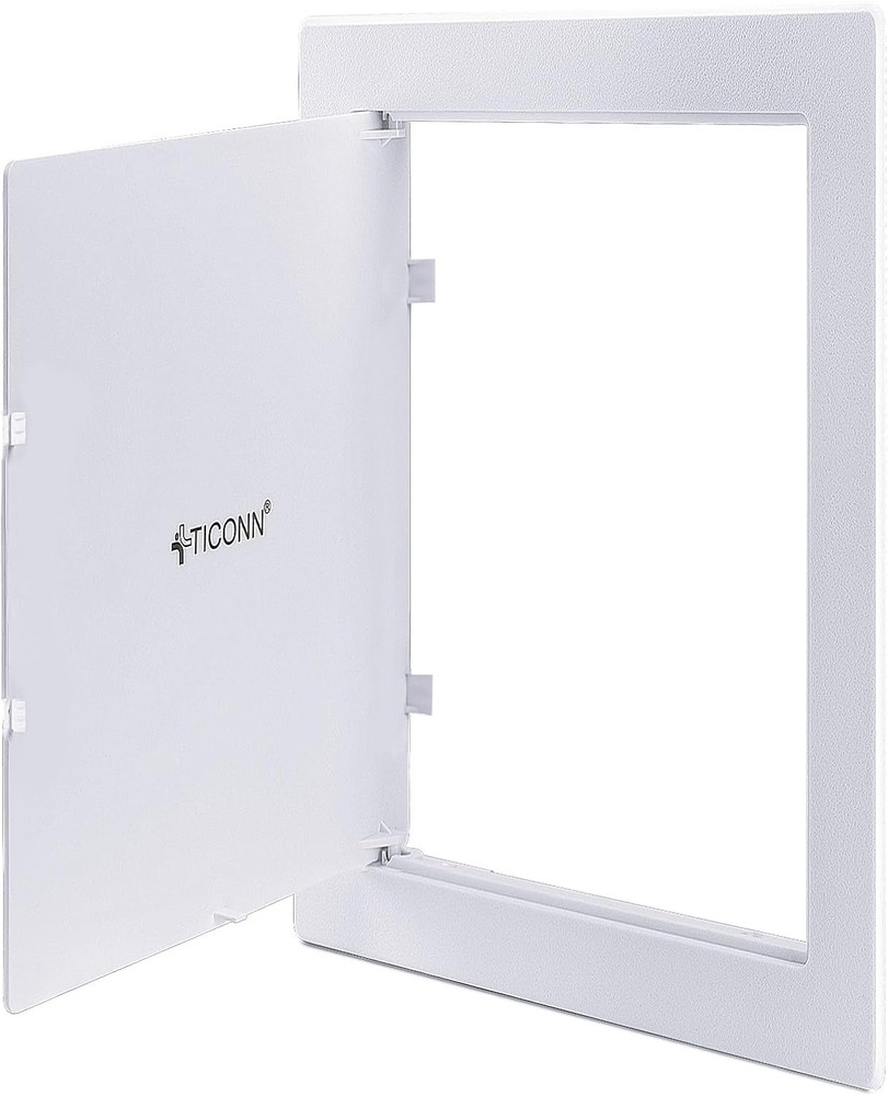 Access Panel for Drywall, 6 X 9 Inch ABS Plastic Wall Hole Cover Access Doors, E