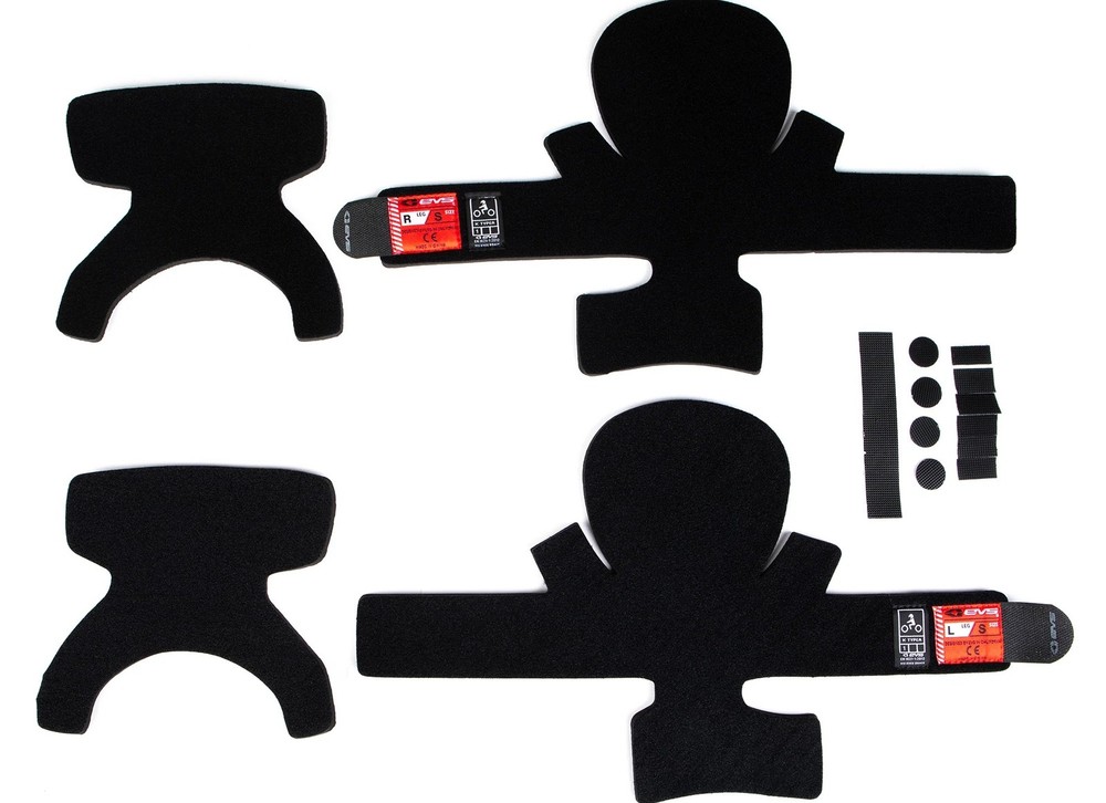 EVS Axis Knee Brace Liner Kit Black MD