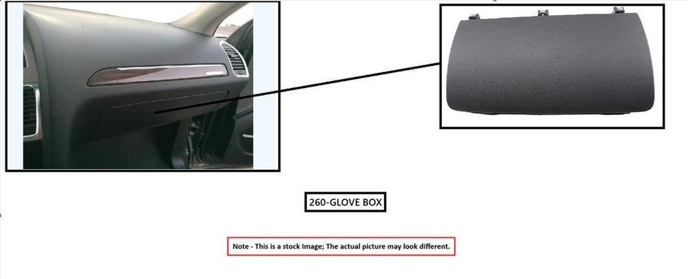 GLOVE BOX OEM 2017 KIA OPTIMAKIA