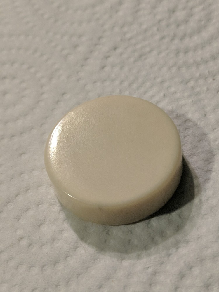 Backgammon Replacement Checker Ivory 1 1/8 in Game Part Piece (Only 1)