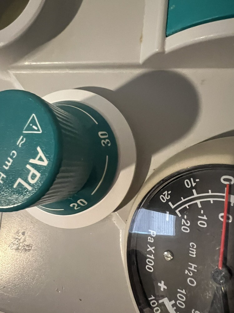 GE/Darex-ohmeda Control Panel Assembly Whit APL and Pressure Gauge